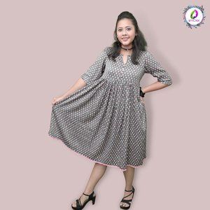 Knee length Kurti & Frock dress